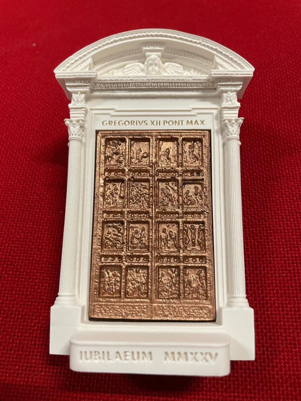 Porte Sainte de la Basilique Saint-Pierre – Édition Jubilé 2025, h 15 cm