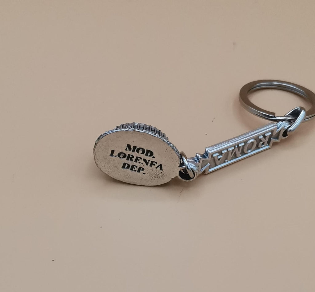 Schlüsselanhänger Kolosseum Rom 12 cm – Mod. Lorenfa, Made in Italy