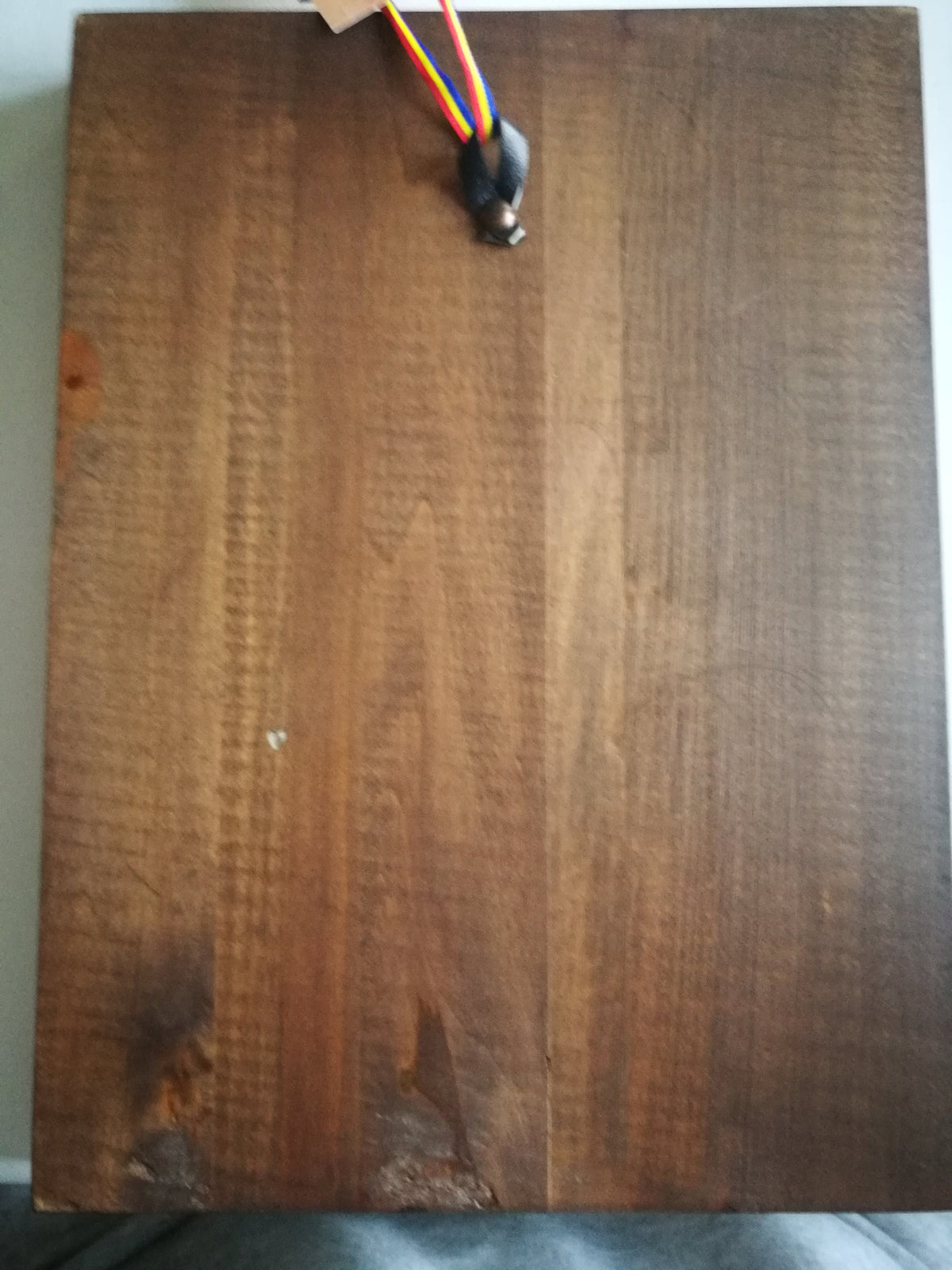 Icona Sacra Madonna del Giglio con Bambino Gesù 22x30 cm – Dipinta a Mano