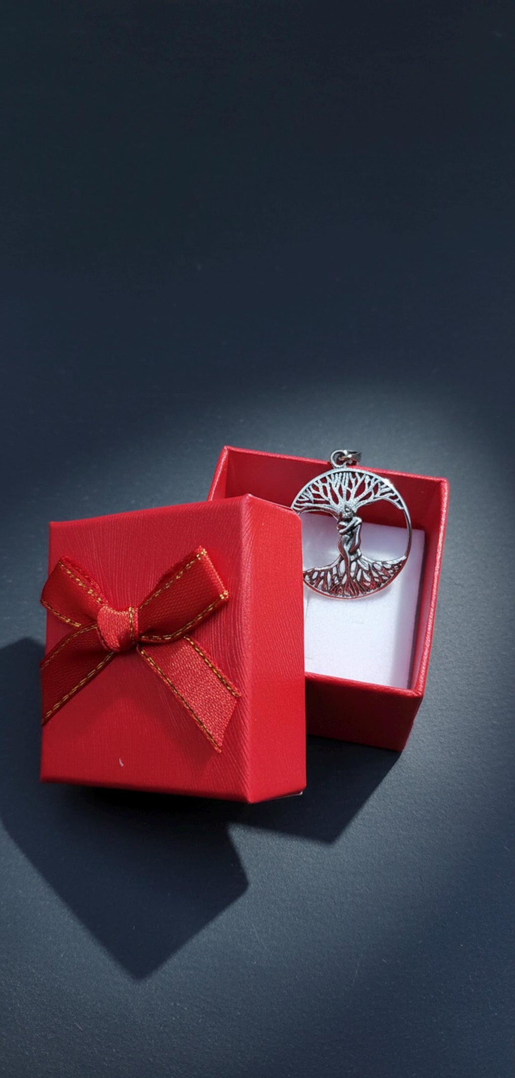Collana Albero della Vita con Coppia – Ciondolo in Argento 925