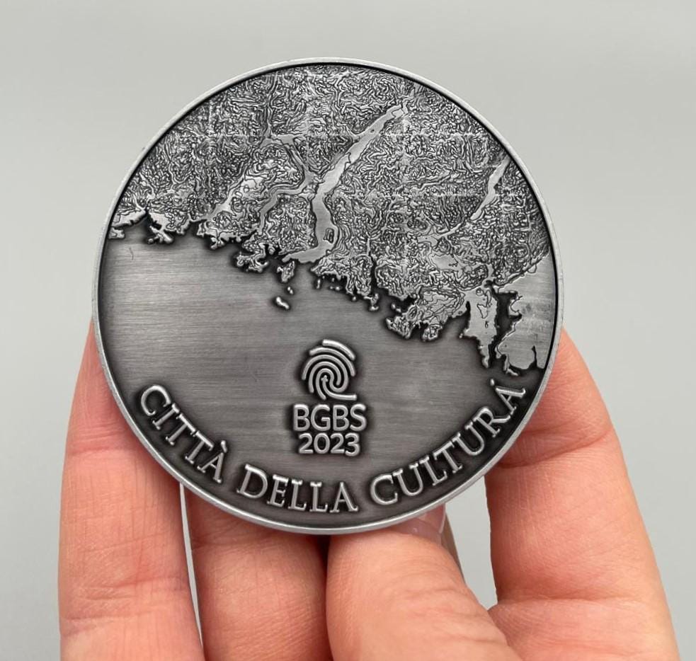 Medaglia Commemorativa Paolo VI e Giovanni XXIII 'Crescere Insieme' – 60 mm