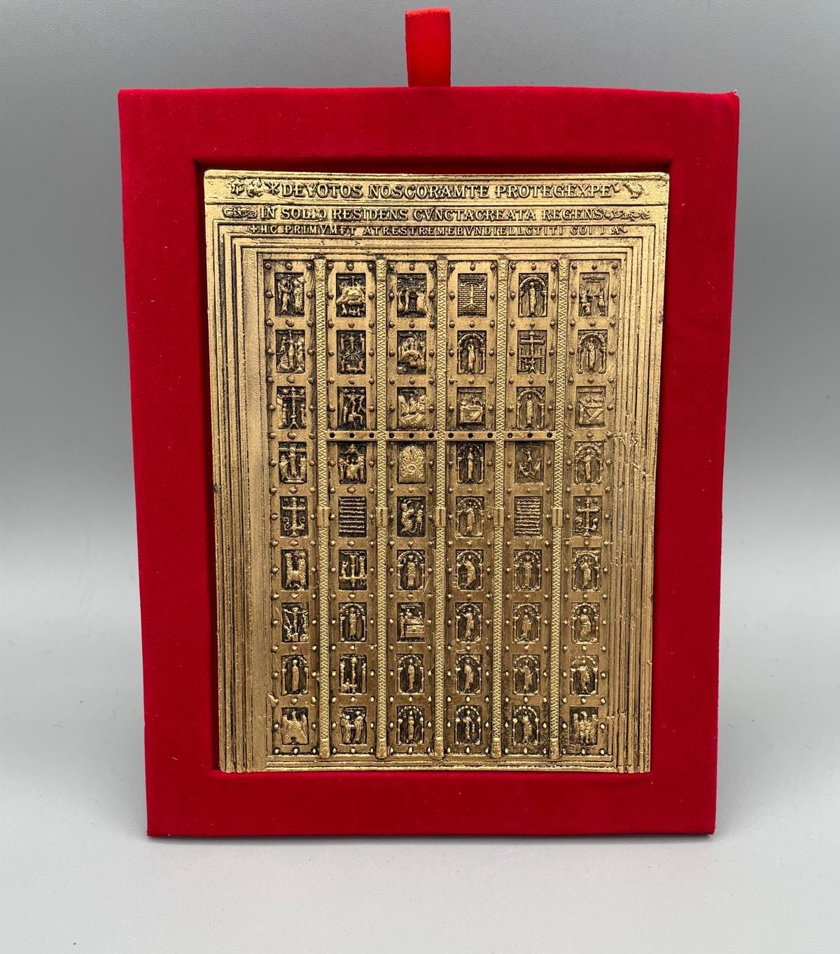 Porte Sainte Byzantine Basilique Saint-Paul-hors-les-murs – Plaque 16x12 cm en coffret