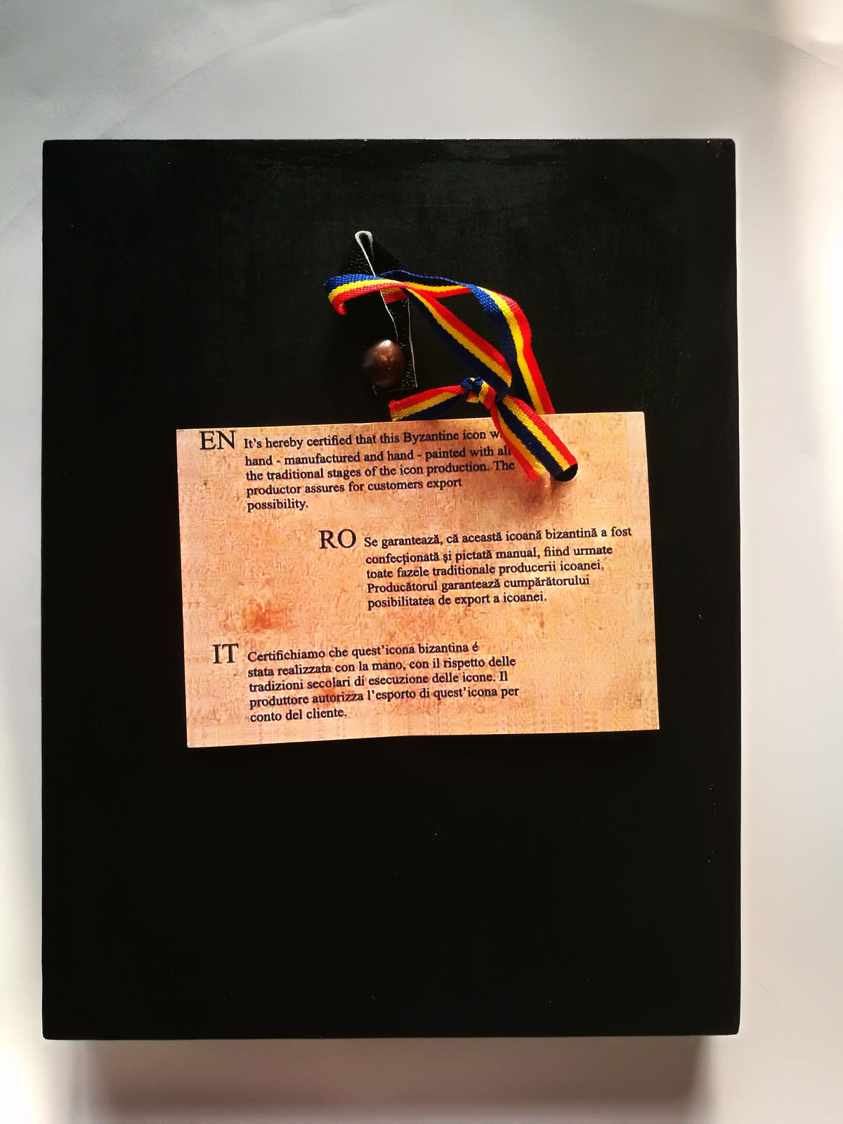 Icona Sacra San Paolo 14x18 cm – Ortodossa Dipinta a Mano su Legno