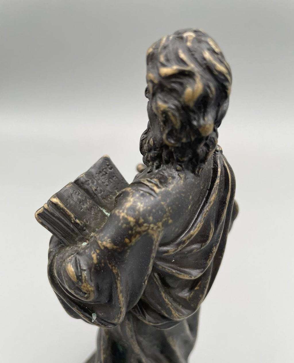 Saint Paul the Apostle Statue with Sword – Lost Wax Burnished Bronze