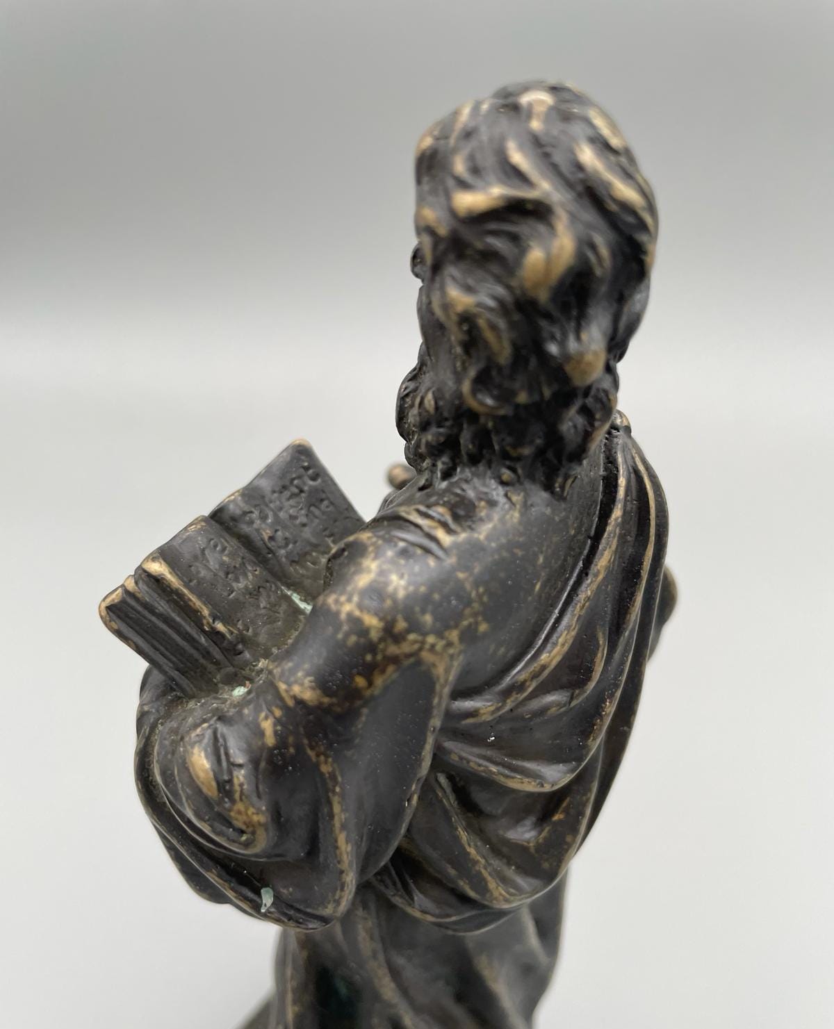 Saint Paul the Apostle Statue with Sword – Lost Wax Burnished Bronze