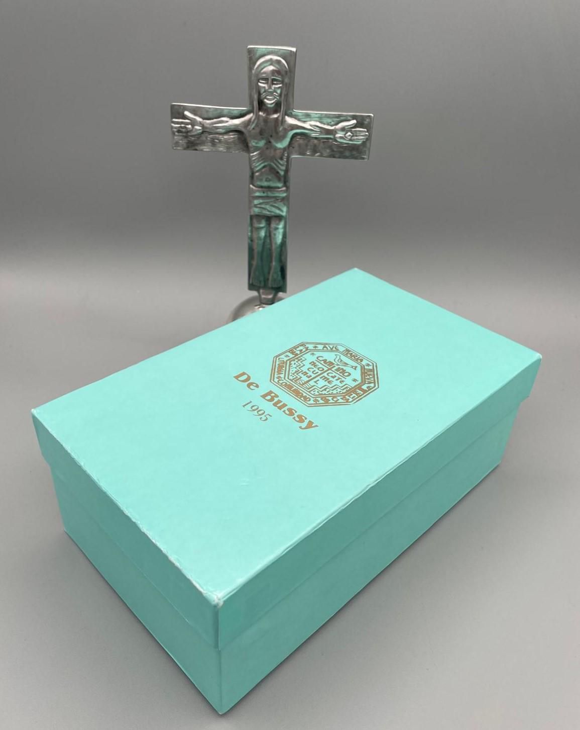Croce neocatecumenale da altare con base a sfera – cod. DBPK204PB