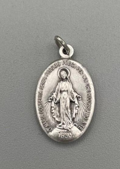 Wundertätige Medaille aus Silber – 22 mm (1518/22 AR)