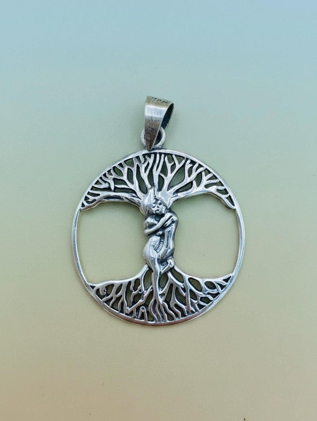 Collana Albero della Vita con Coppia – Ciondolo in Argento 925