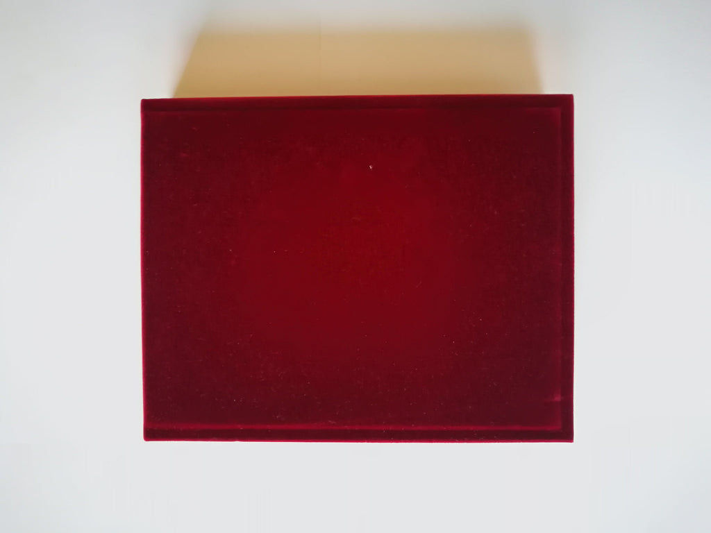 Heiligenikone Gottesmutter von Wladimir (Muttergottes der Zärtlichkeit) 22x30 cm – Roter Mantel