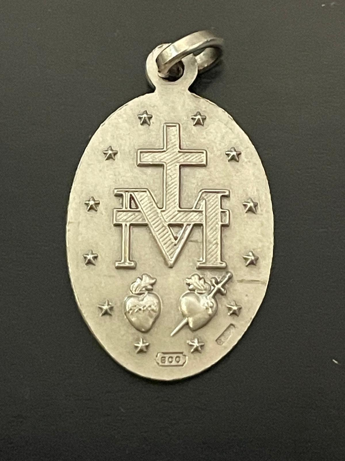 Medaglia Miracolosa in Argento – 22 mm (1518/22 AR)