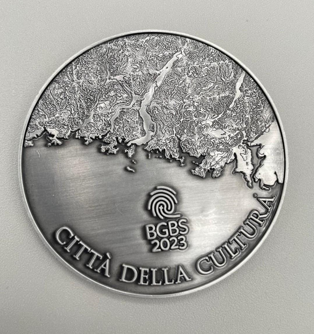 Medaglia Commemorativa Paolo VI e Giovanni XXIII 'Crescere Insieme' – 60 mm