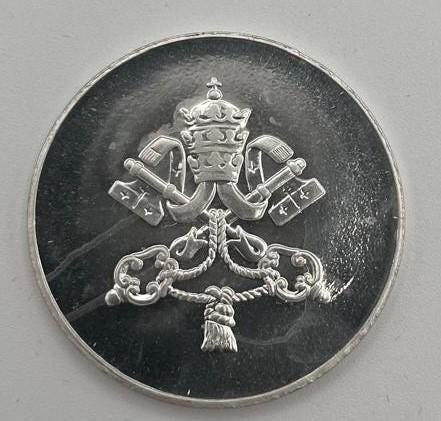 Medaglia Stemma Papale Papa Leone – 34 mm (5028)