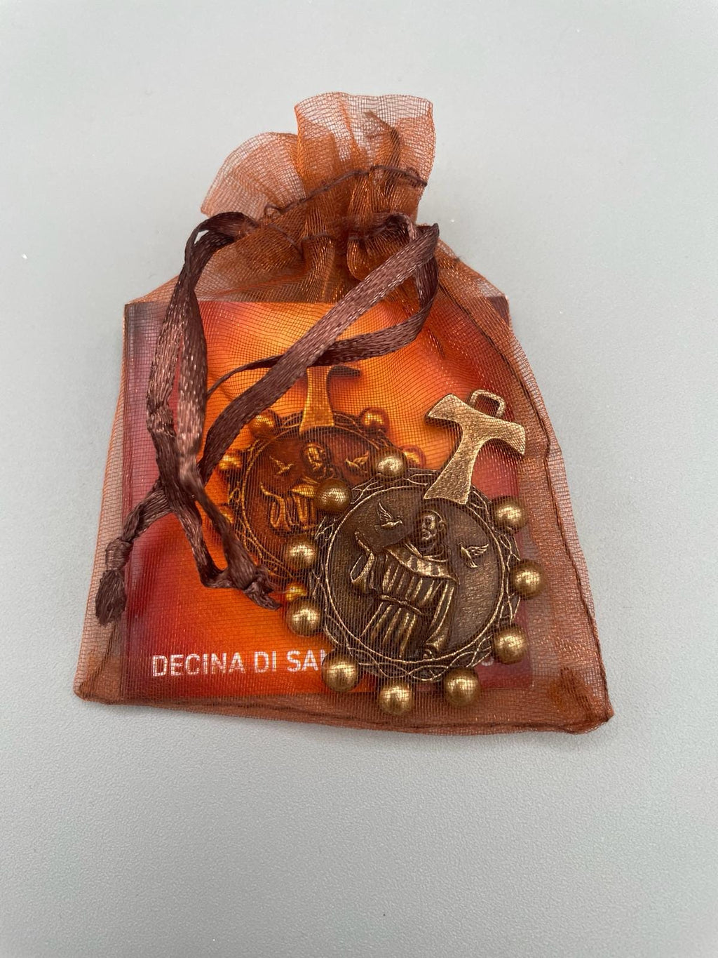 Rosario Decina San Francesco – Bronzo Antico (0898)