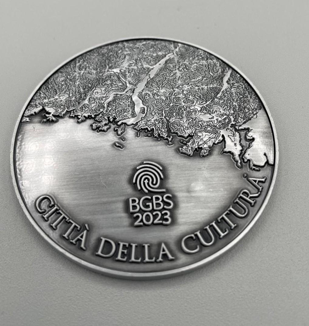 Medaglia Commemorativa Paolo VI e Giovanni XXIII 'Crescere Insieme' – 60 mm