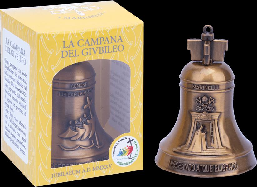 Campana del Giubileo 2025 con logo ufficiale