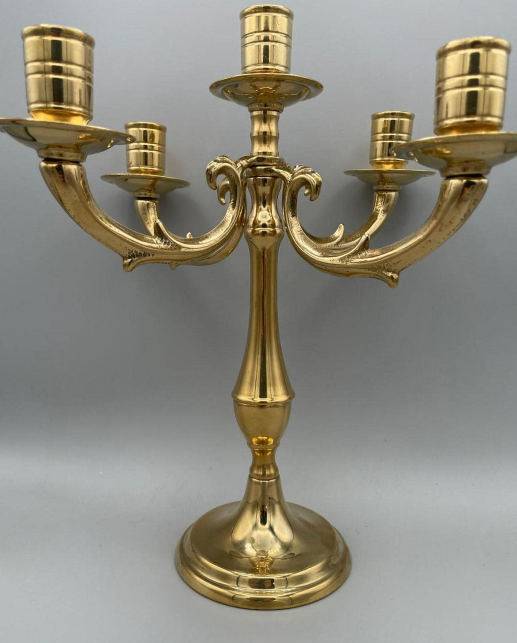 Candelabro Bologna a 5 bracci color oro – cod. 14144