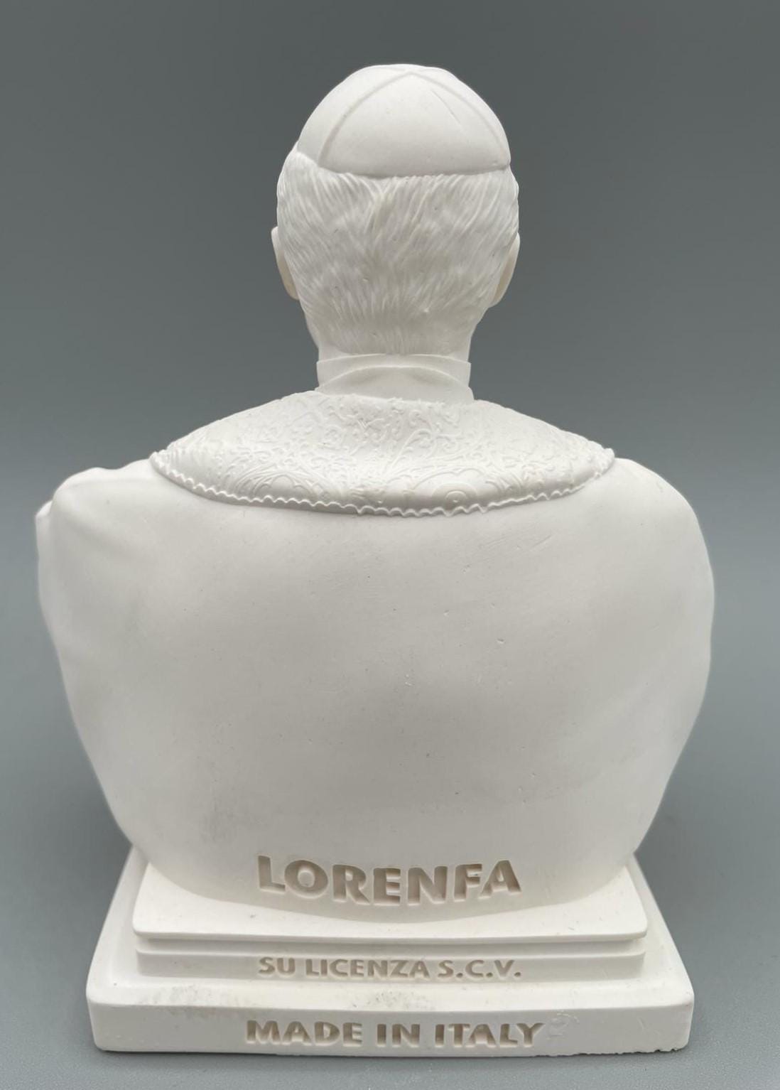 Busto di Leone XIV in polvere di gesso – 14 cm