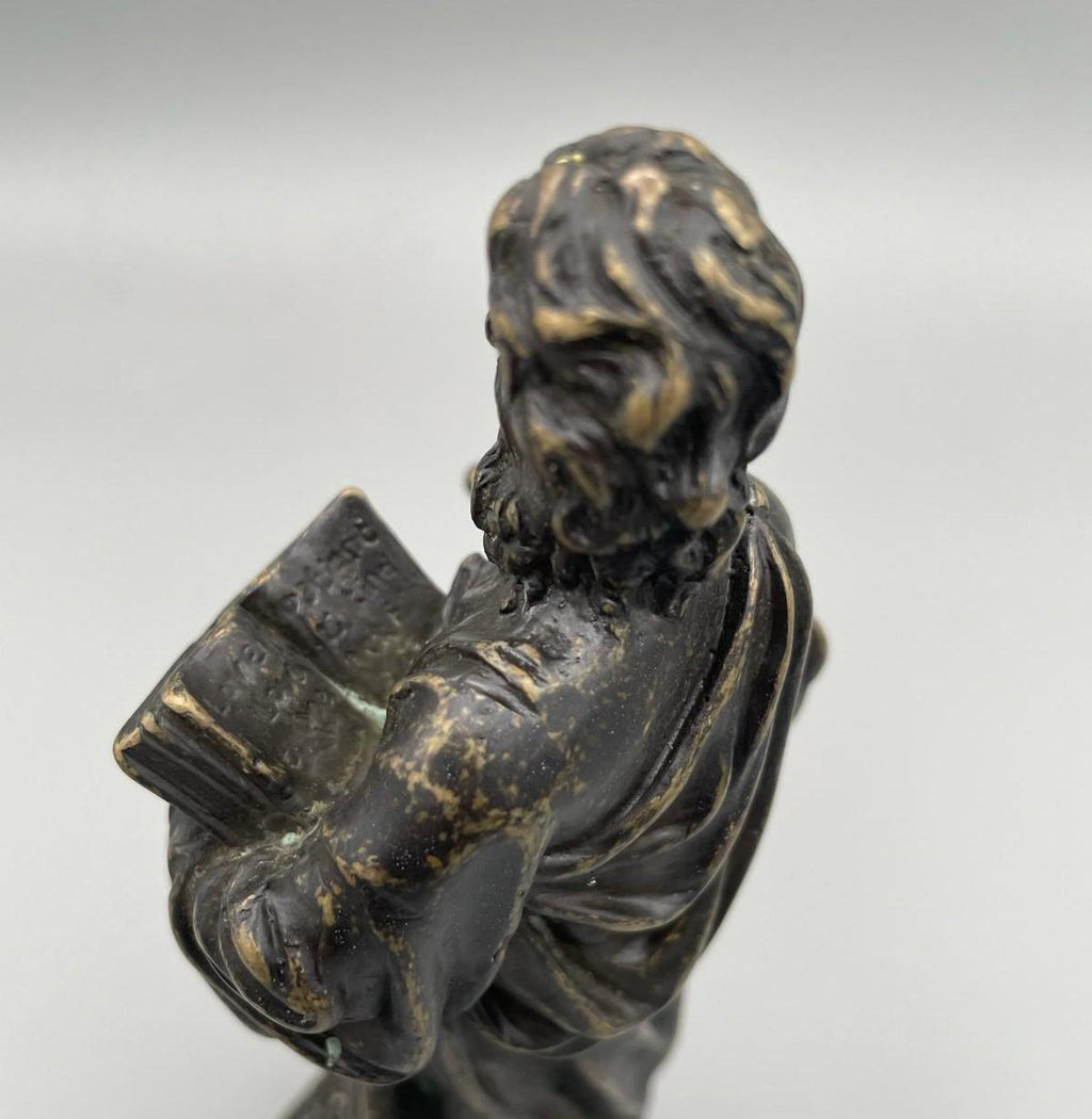 Saint Paul the Apostle Statue with Sword – Lost Wax Burnished Bronze