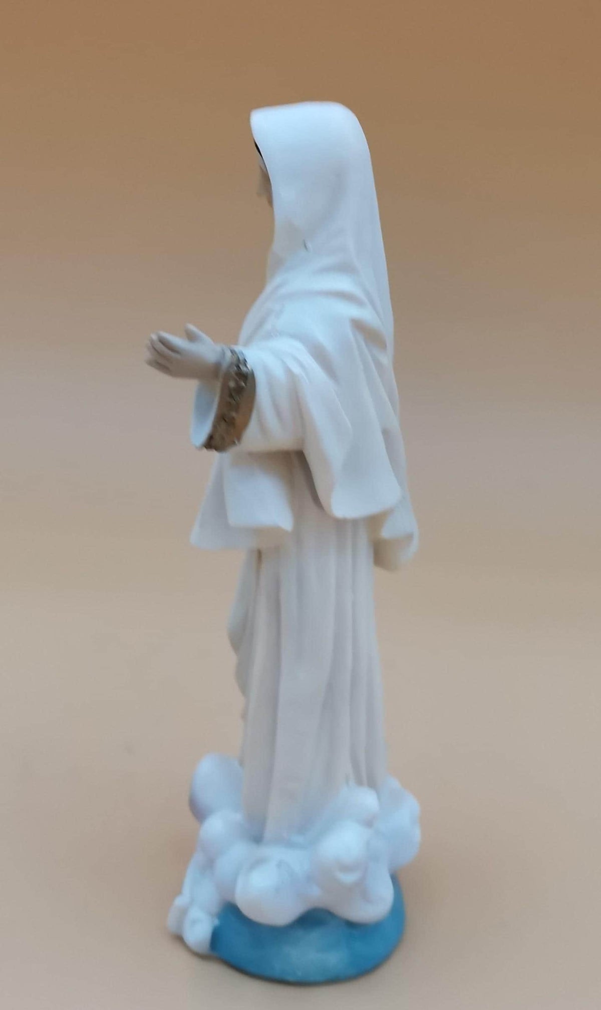 Madonna von Medjugorje Statue aus Kunstharz – 12,5 cm