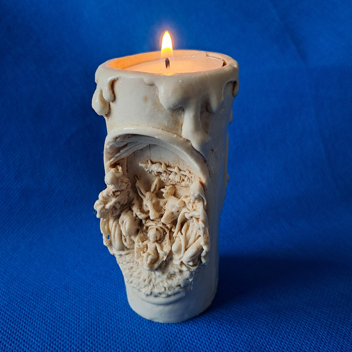 Candelabro da tavolo Sacro Sacra Famiglia Natività Gesù Bambino