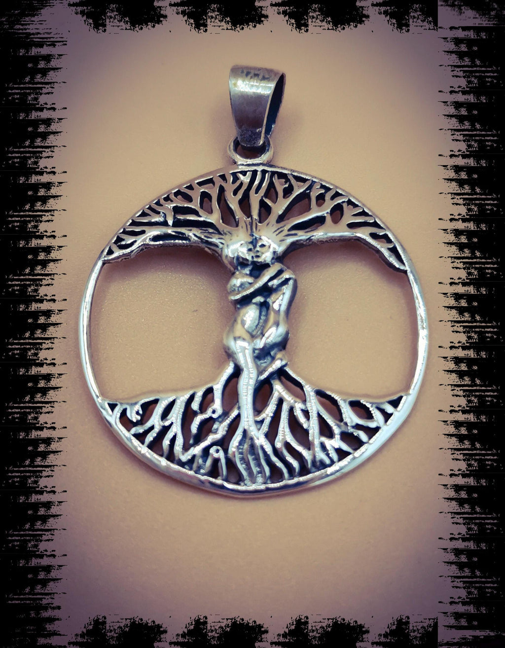 Collana Albero della Vita con Coppia – Ciondolo in Argento 925