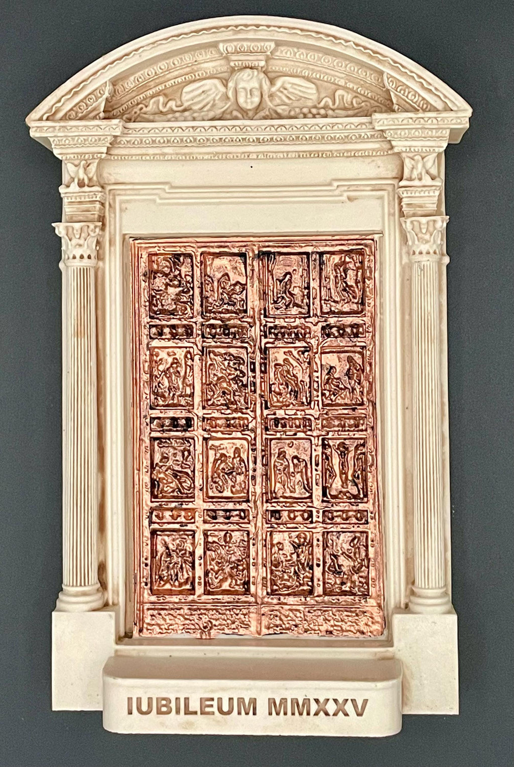 Porte Sainte de la Basilique Saint-Pierre – Édition Jubilé 2025, h 15 cm