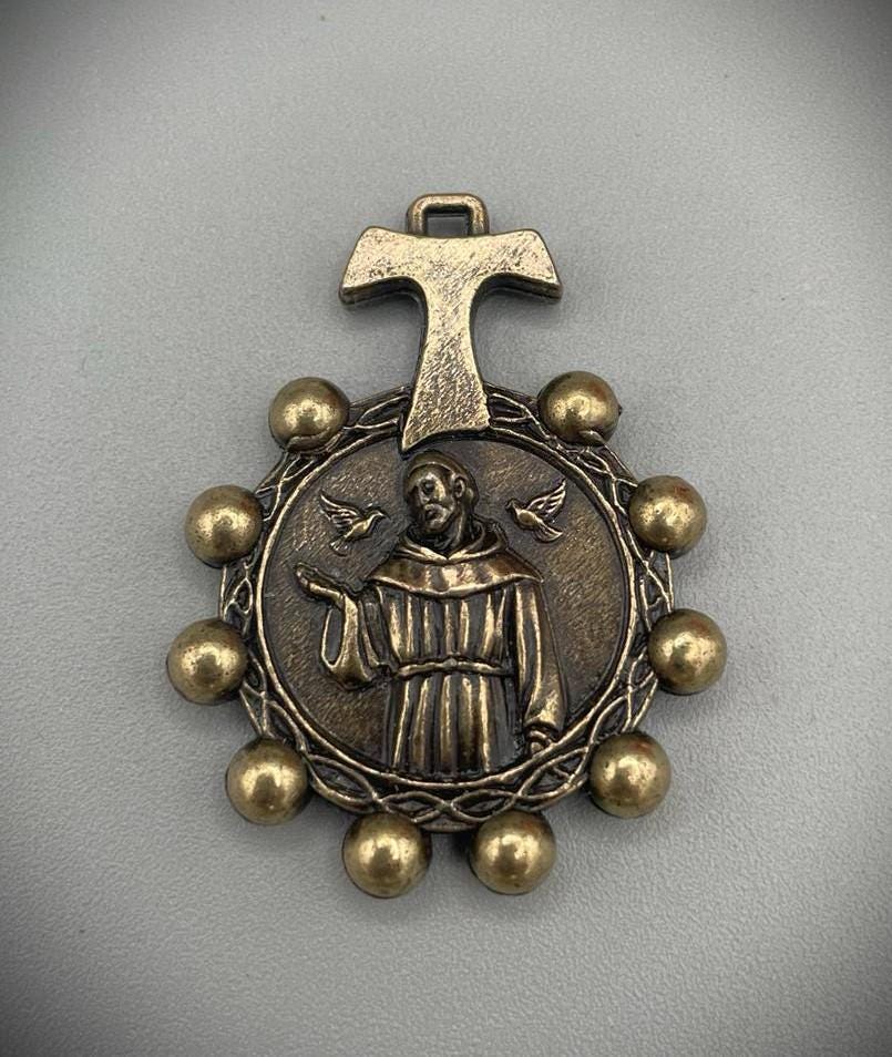 Rosario Decina San Francesco – Bronzo Antico (0898)