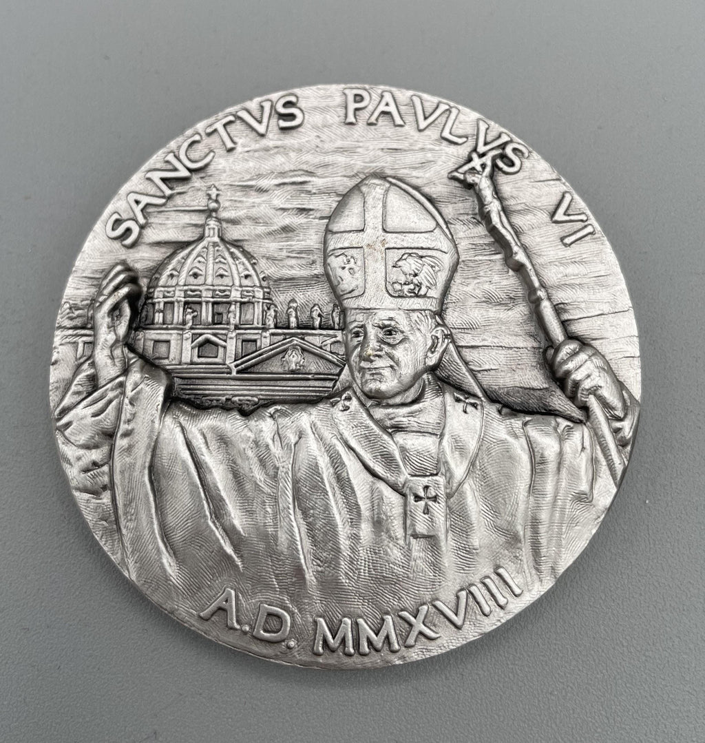 Pièce commémorative de la canonisation du pape Paul VI – 14/10/2018