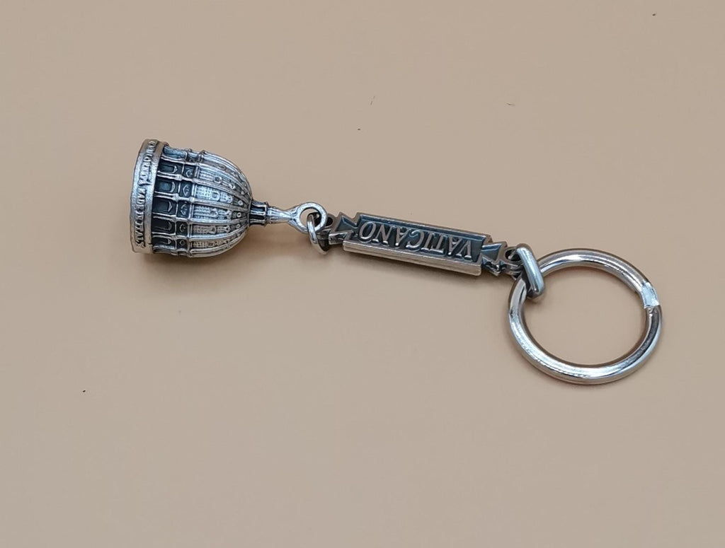 バチカン キーホルダー – サン・ピエトロ大聖堂のドーム 12cm – ローマ土産
