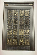 Tafel zum Jahr der Barmherzigkeit 2016 – Metall in Antik-Bronze-Optik