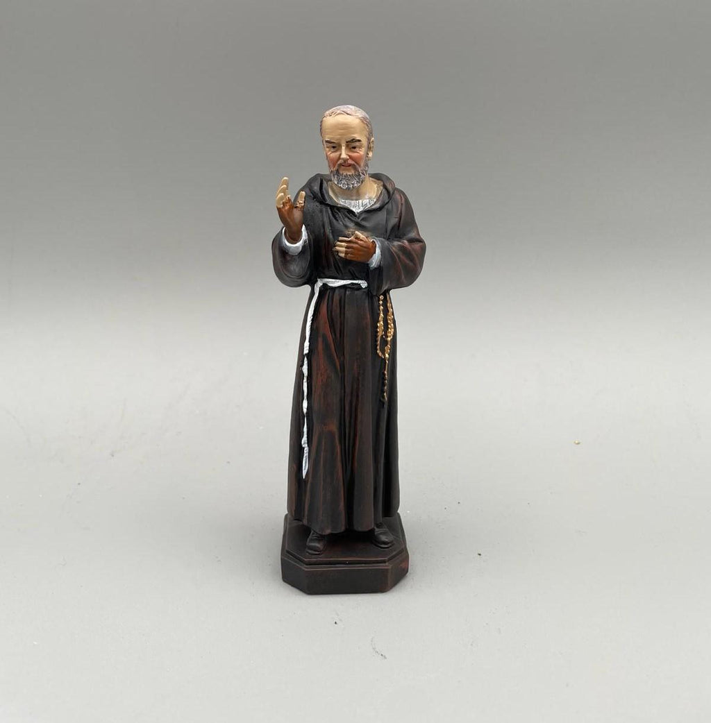 カラーレジン製 パドレ・ピオ像 – 12cm