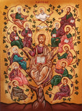 Icona Sacra Albero della Vita 22x30 cm – Dipinta a Mano