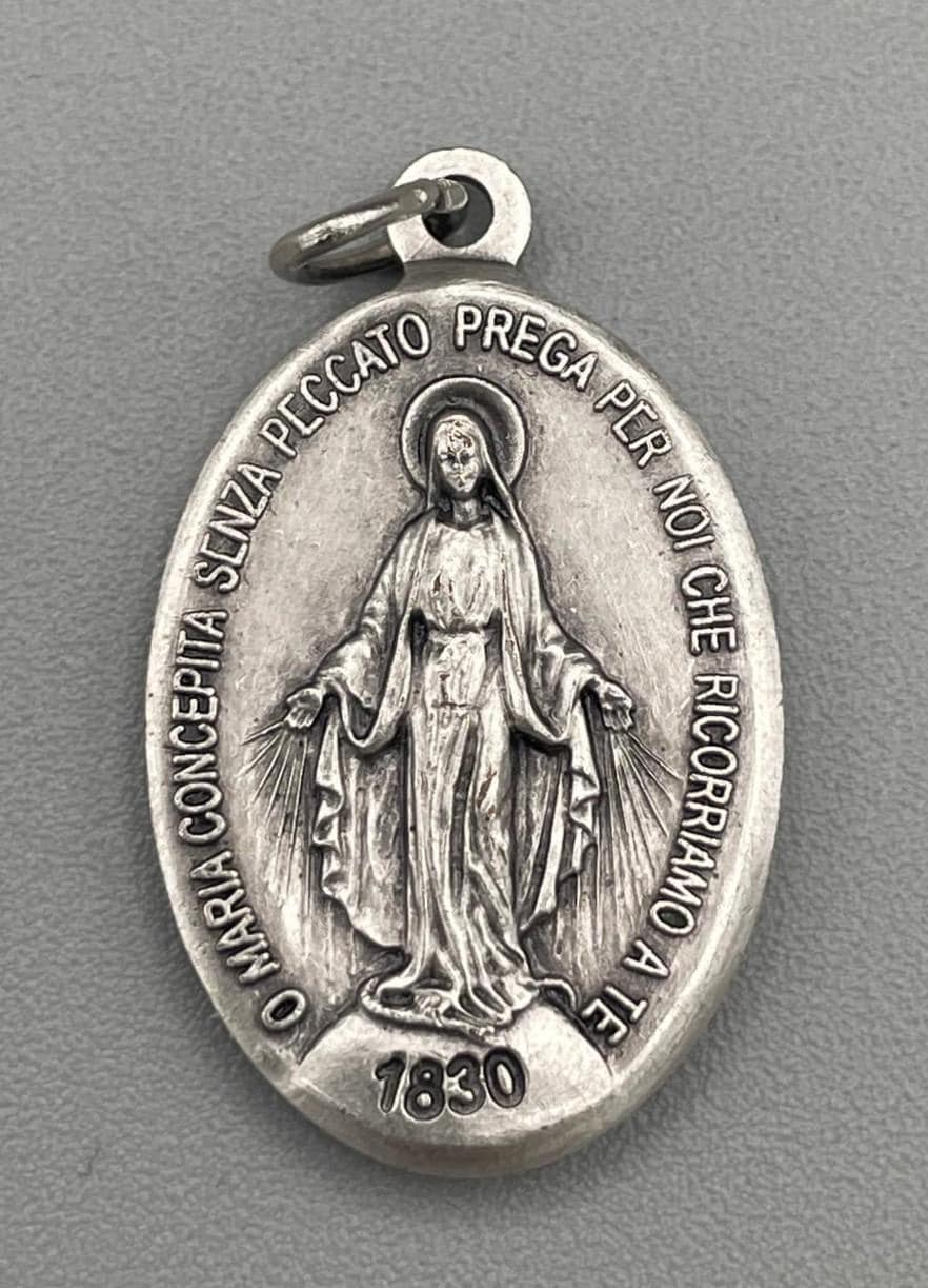 Medaglia Miracolosa in Argento – 22 mm (1518/22 AR)