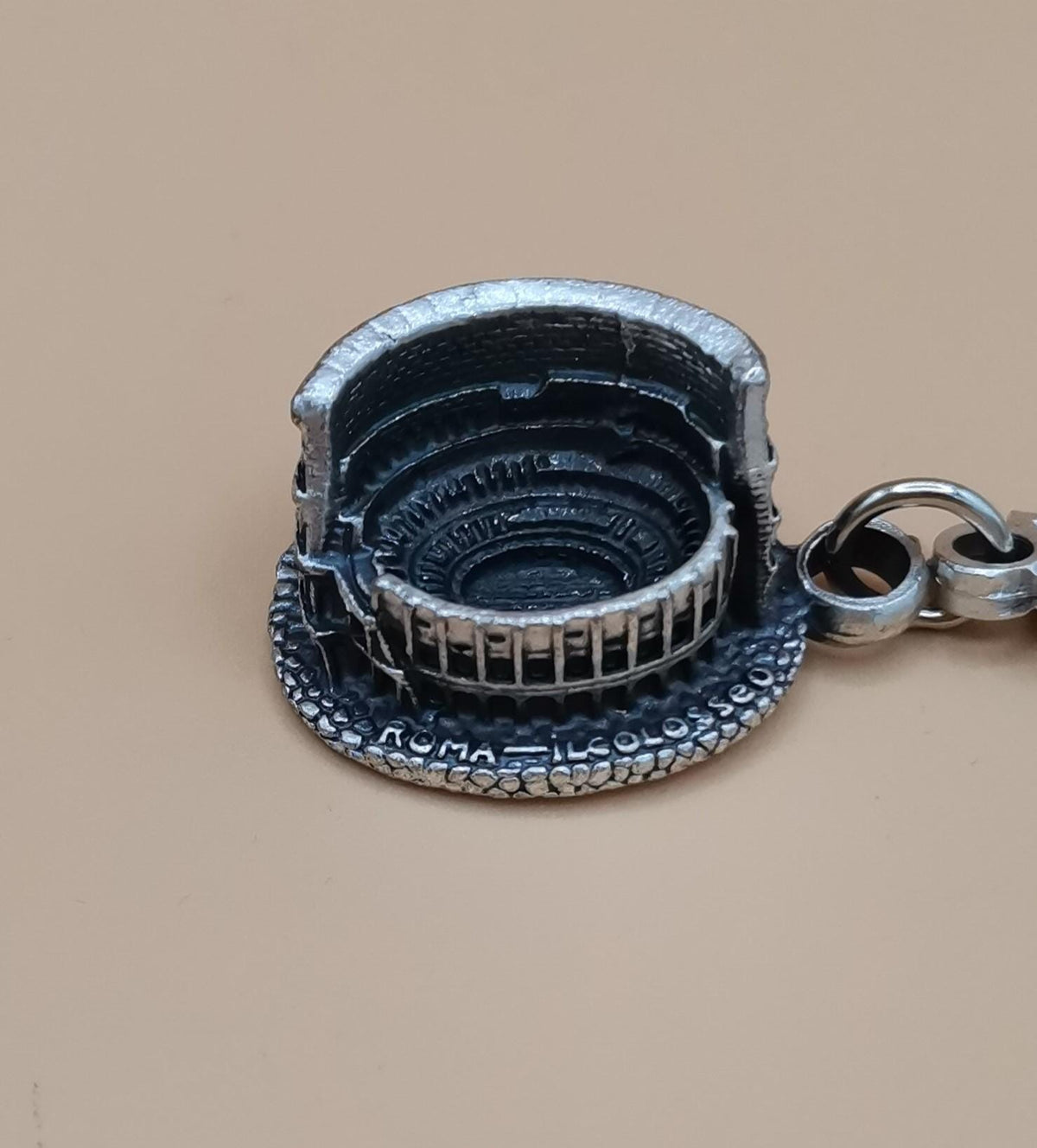 Schlüsselanhänger Kolosseum Rom 12 cm – Mod. Lorenfa, Made in Italy