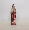 Statue Heiligstes Herz Jesu aus handbemaltem Kunstharz – 12 cm