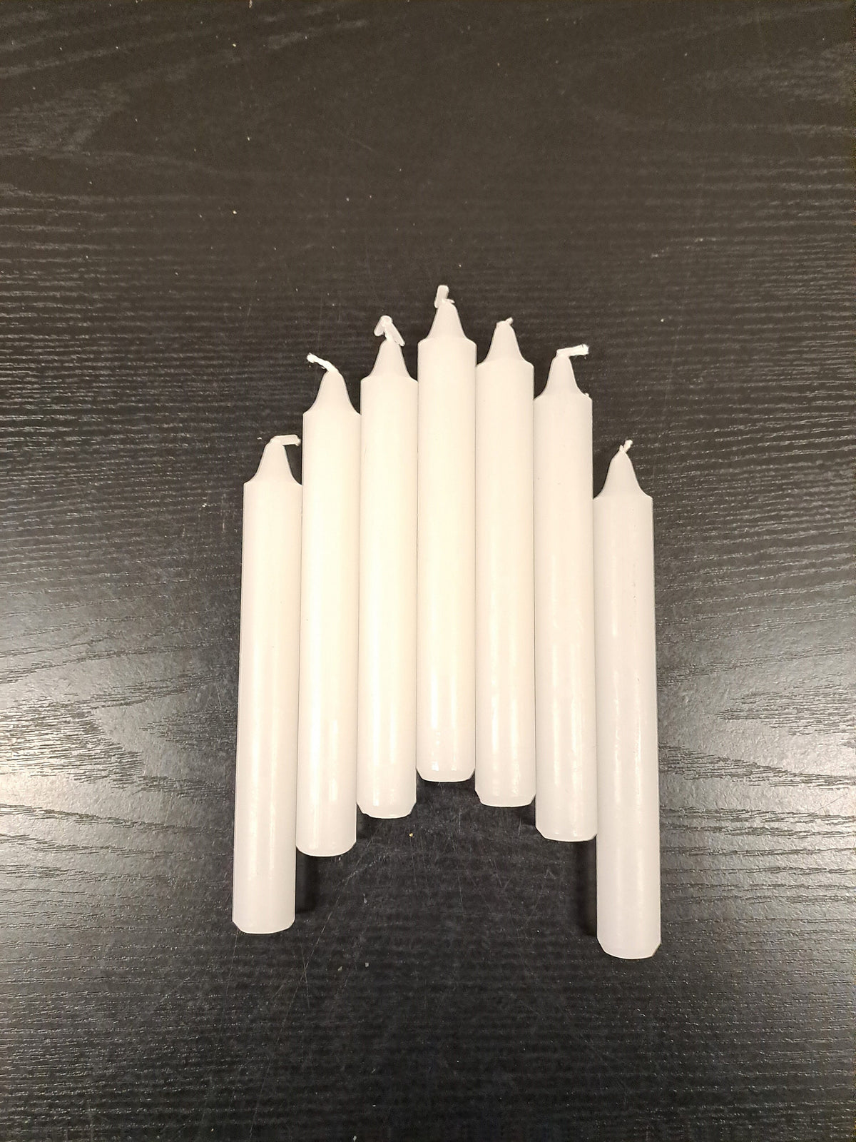 Kit 7 Candele Bianche per Menorah Hanukkah – 15 cm