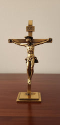 Crocifisso Donatello – Basilica di Sant'Antonio, Padova – ottone dorato, h 16 cm