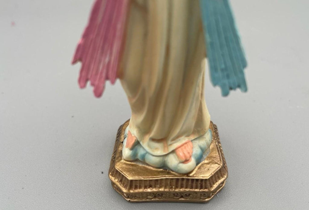 Statue Barmherziger Jesus aus handbemaltem Kunstharz – 12 cm