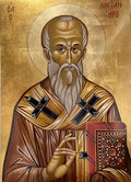 Icona Sacra Sant'Alessandro 35x48 cm – Dipinta a Mano