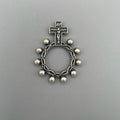 Rosario Decina in Finitura Argento Antico