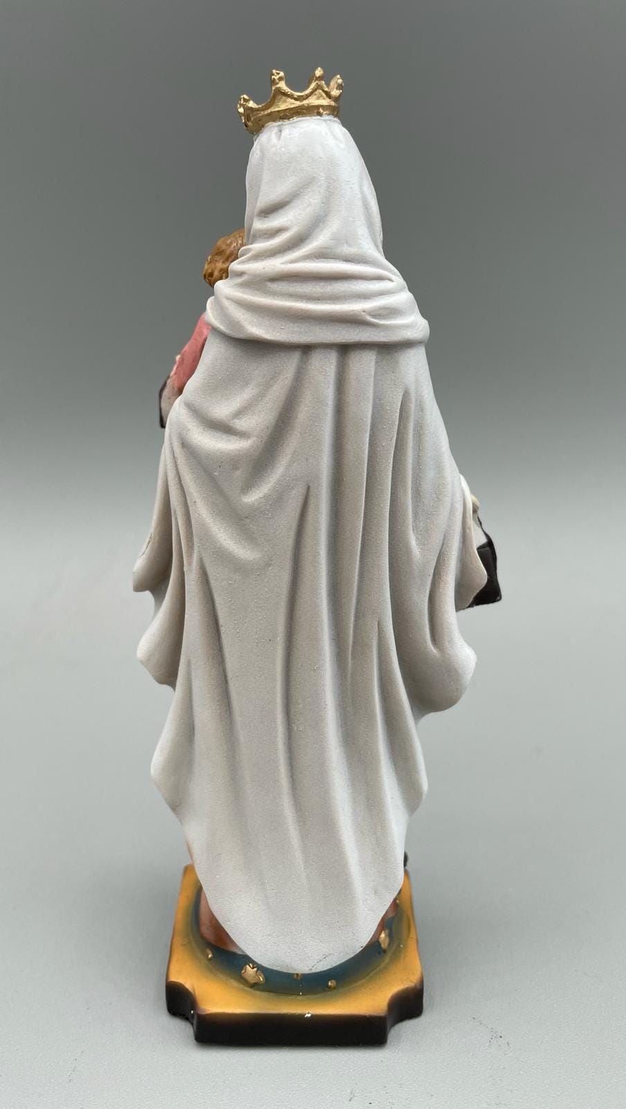 Statue de la Vierge du Carmel avec l'Enfant Jésus – 14,5 cm
