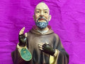 ピエトレルチーナの聖ピオ神父像（手塗りレジン製）– 43 cm