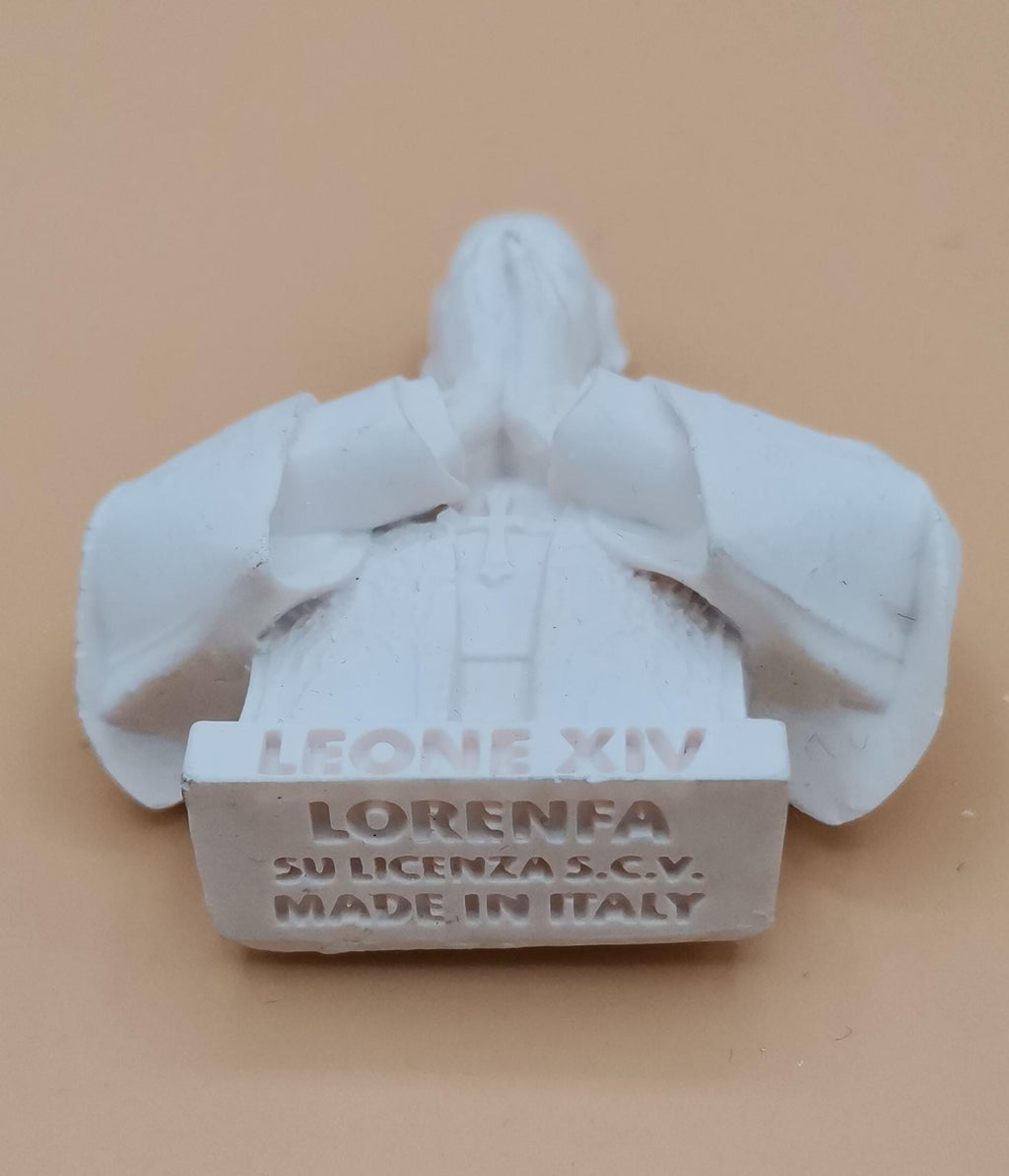Busto Papa Leone XIV – Calamita Religiosa da Frigorifero