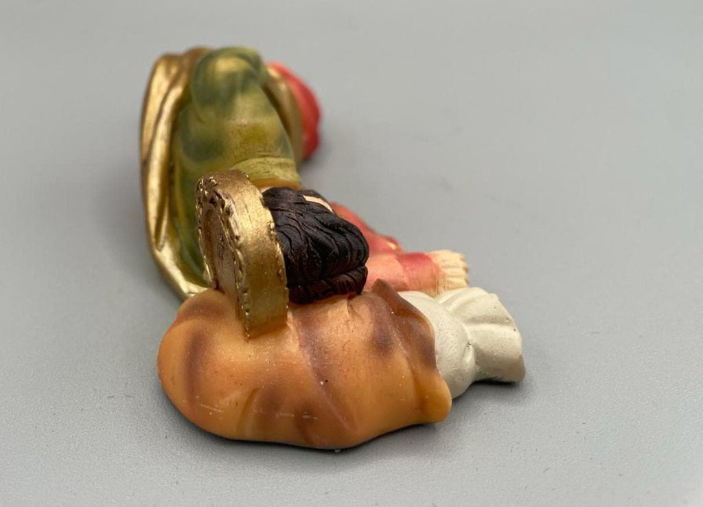 手塗り眠れる聖ヨセフ像 – 12.8 cm