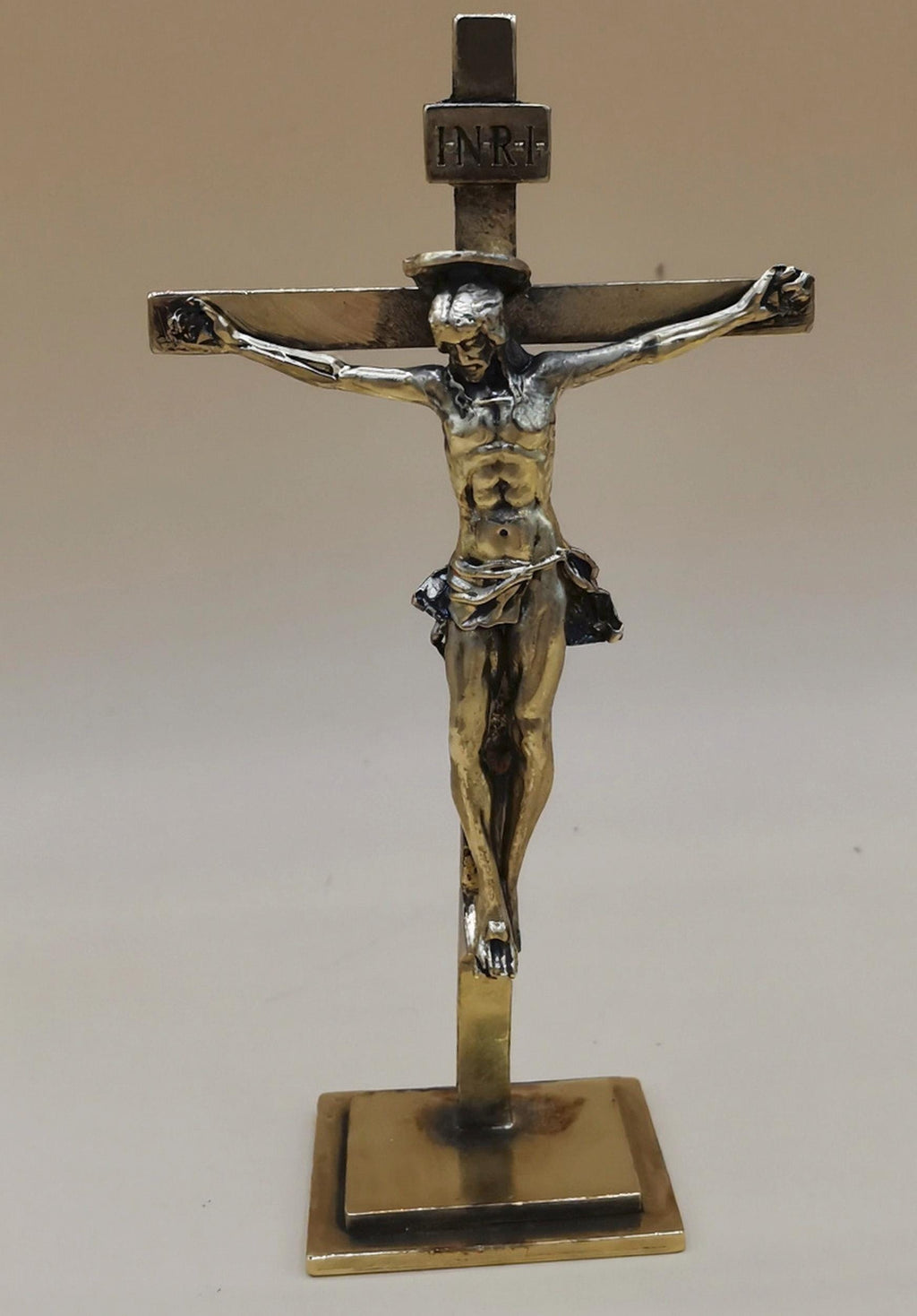 Crocifisso Donatello – Basilica di Sant'Antonio, Padova – ottone dorato, h 16 cm