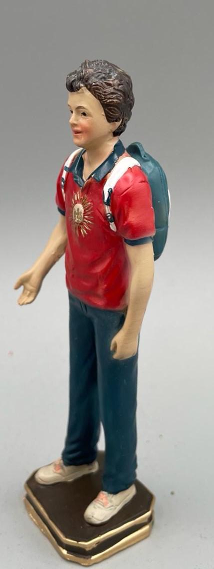 カルロ・アクティス像（手塗り樹脂製） – 12.5cm