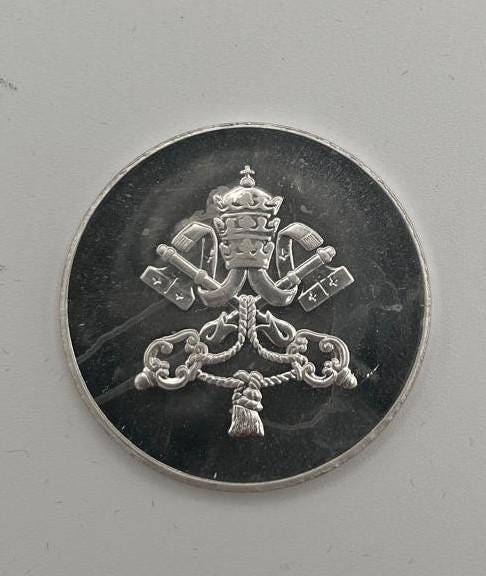 Medaglia Stemma Papale Papa Leone – 34 mm (5028)