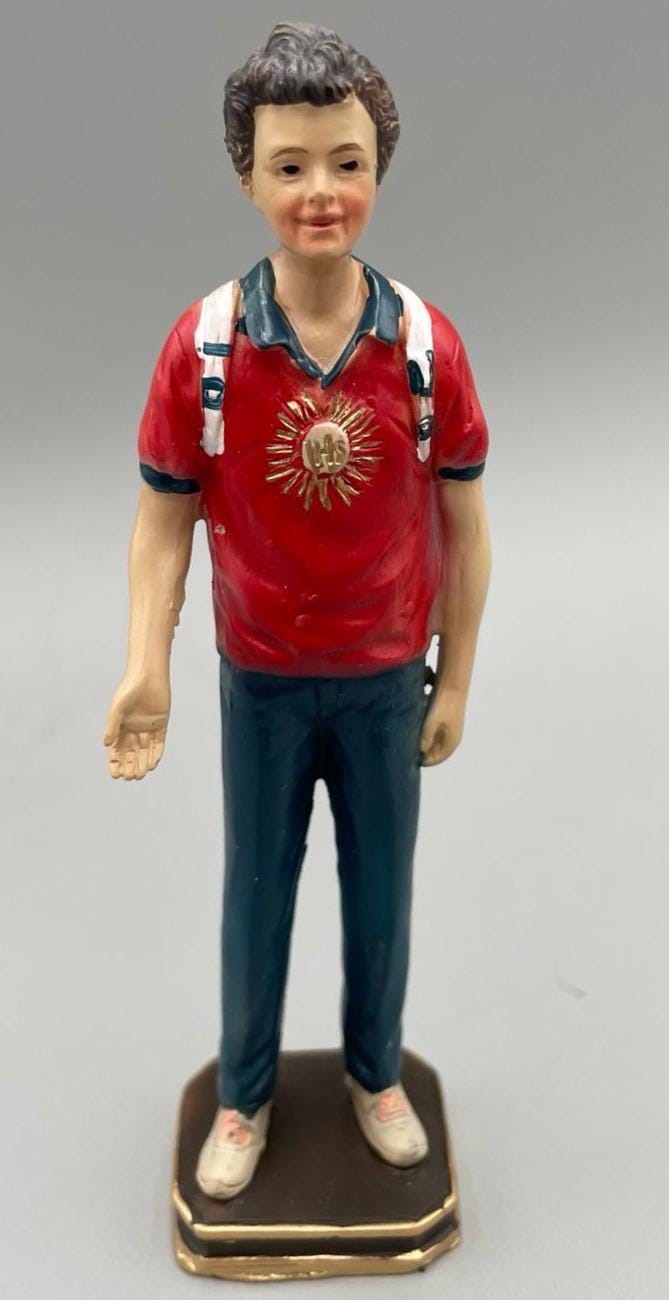 カルロ・アクティス像（手塗り樹脂製） – 12.5cm