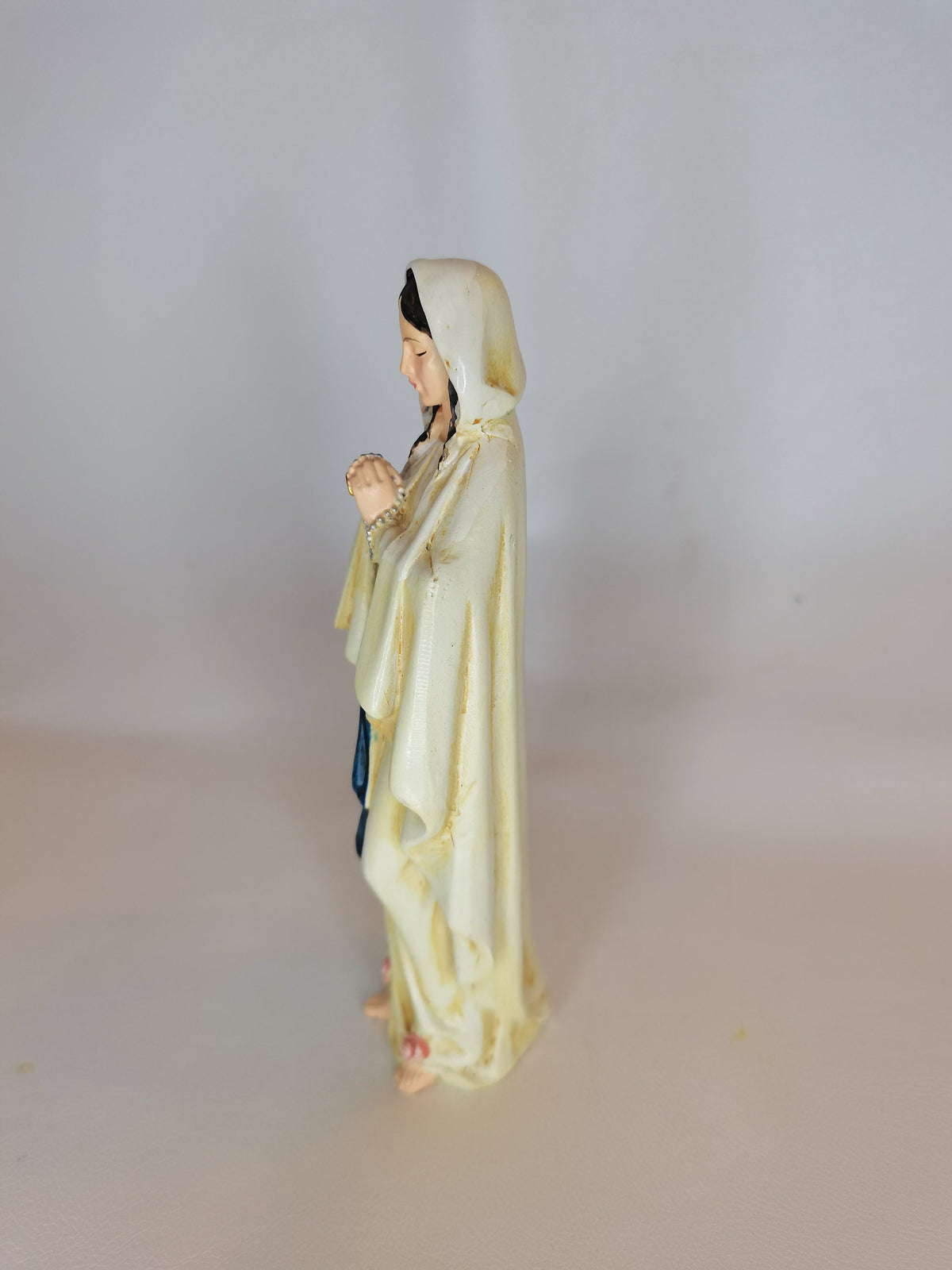 ルルドの聖母像（樹脂製・手彩色） – 15cm