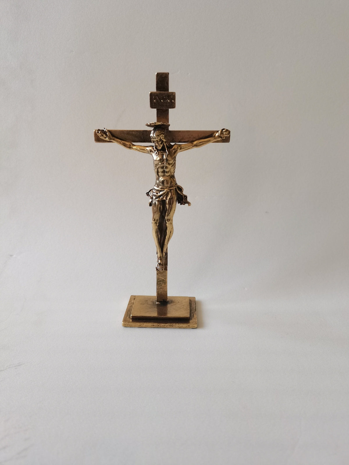 Crocifisso Donatello – Basilica di Sant'Antonio, Padova – ottone dorato, h 16 cm